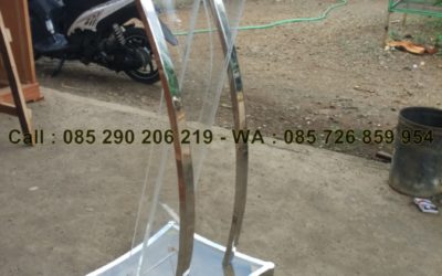 Podium Minimalis Akrilik