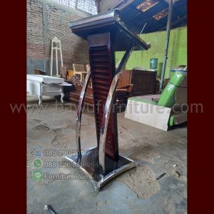 Mimbar Masjid Minimalis Krepyak Jati Jepara