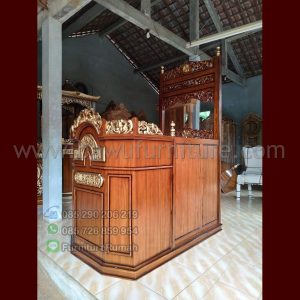 Harga Mimbar Kubah Kayu Jati Solid Jepara