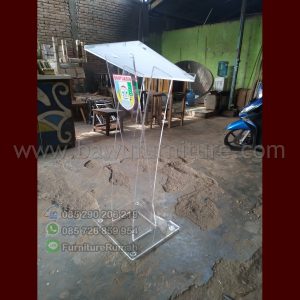 Promo Podium Akrilik Minimalis Ready Stock