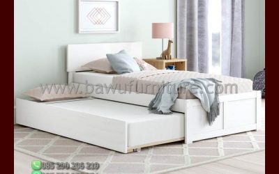 Tempat Tidur Anak Putih