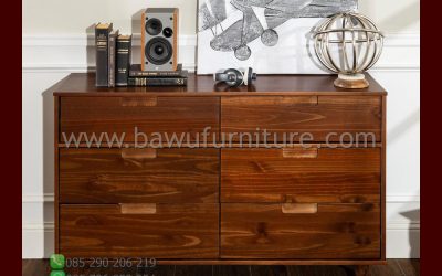 Dresser Jati Model Minimalis Terbaru