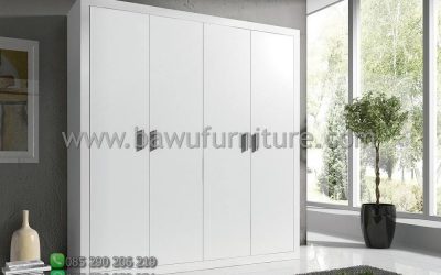 Lemari Pakaian 4 Pintu Modern