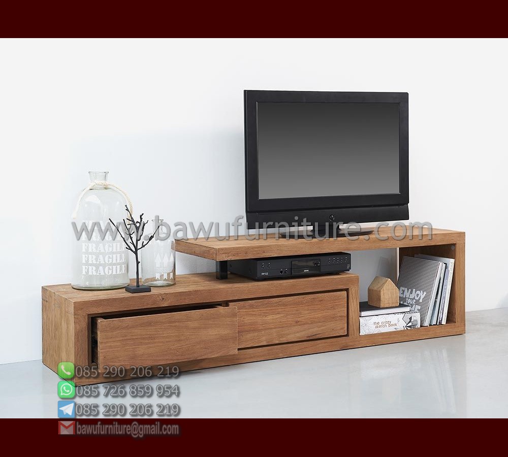 meja tv modern model minimalis terbaru harga murah | bawu furniture