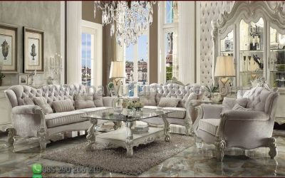 Sofa Tamu Mewah Terbaru Ukiran Dari Jepara