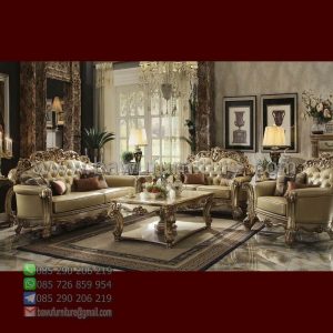 Sofa Tamu Ukir Mewah