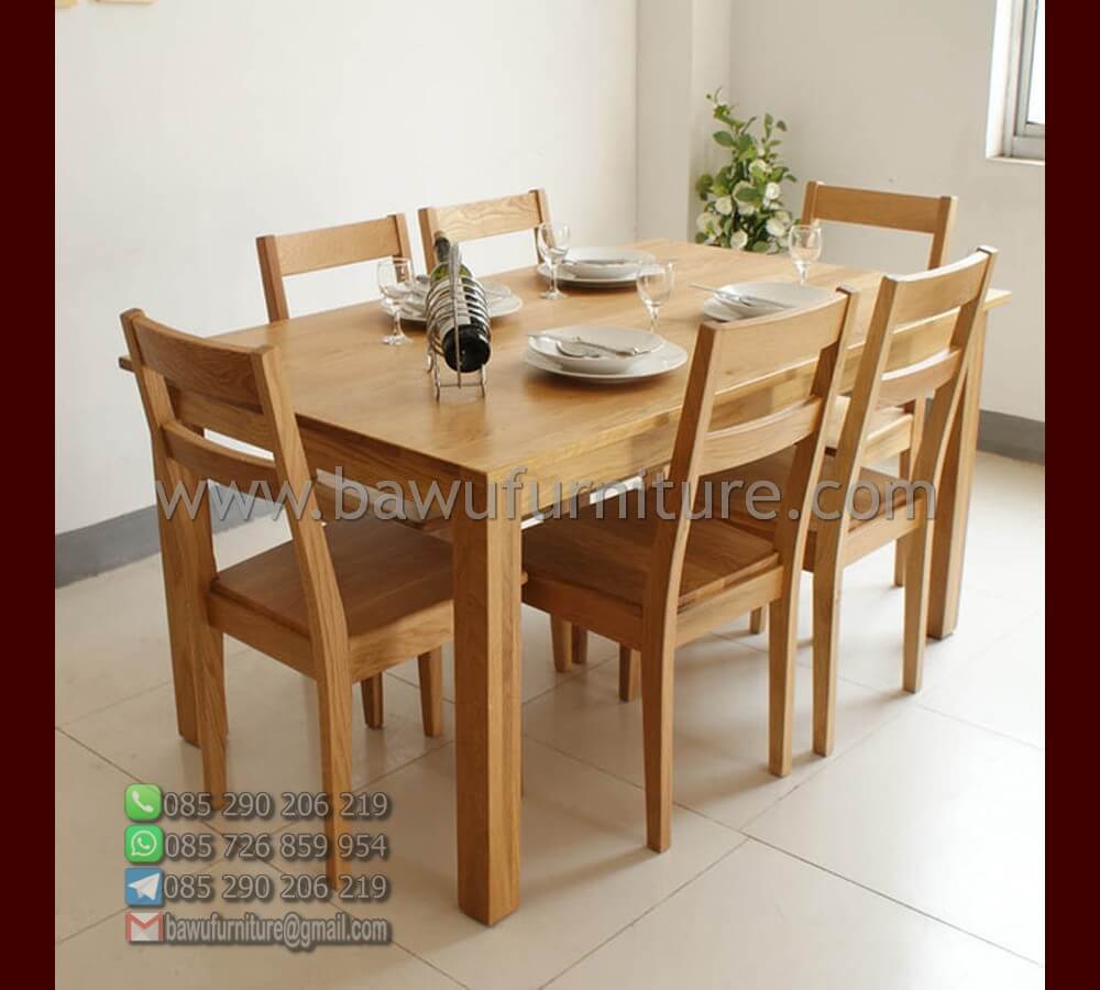 Meja Makan Kayu Jati