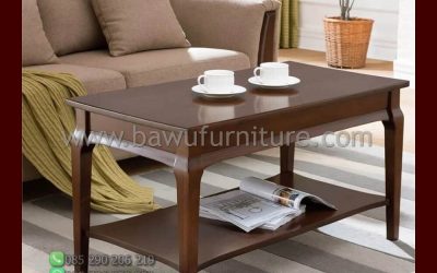 Meja Tamu Klasik Jati Terbaru