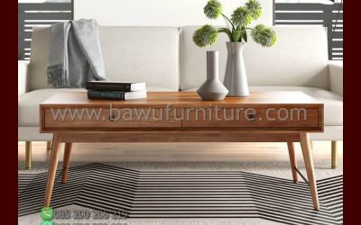 Meja Tamu Minimalis Kayu Jati Terbaru