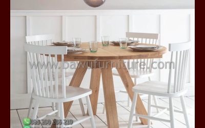 Set Meja Makan Modern 4 Kursi Terbaru