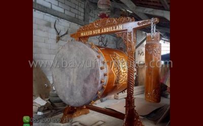 Bedug Masjid Ukir Nur Abdillah Dari Jati Karya Jepara
