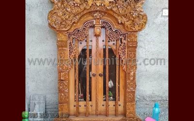 Jendela Gebyok Bali Dari Kayu Jati Karya Ukiran Jepara