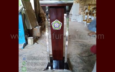Jual Mimbar Stainless Minimalis STP Mataram