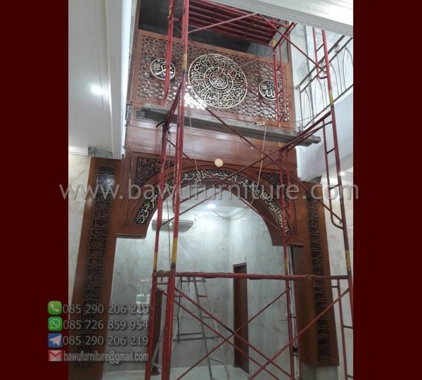 Jual Mihrab Masjid Jati Jepara