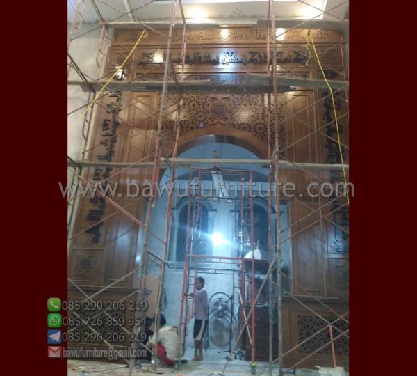Mihrab Masjid Jati Mewah Murah