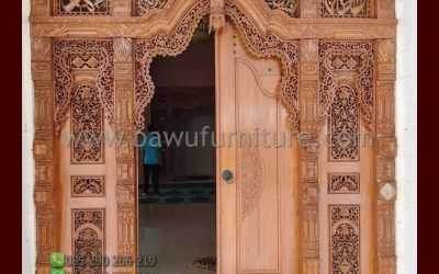 Pintu Masjid Gebyok Jati Karya Jepara