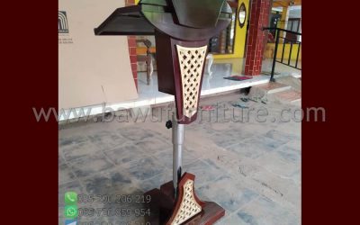 Podium Pidato Hidrolik Model Mimbar Presiden Jokowi