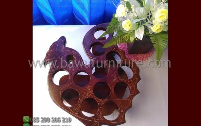 Keranjang Aqua Ayam Dari Kayu Jati Jepara