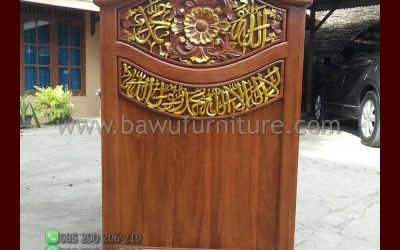 Mimbar Ceramah Jati Terbaru Karya Jepara