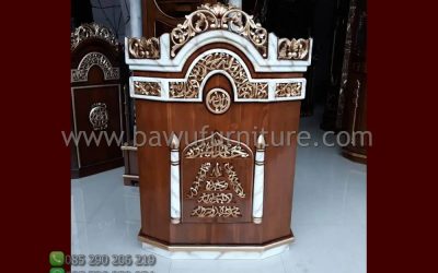 Mimbar Ceramah Ukiran Jepara Dari Jati
