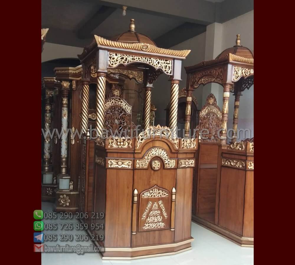 Mimbar Masjid Kubah Jati