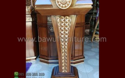 Podium Jati Minimalis Terbaru Jepara