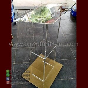 Podium Akrilik Untuk Pidato