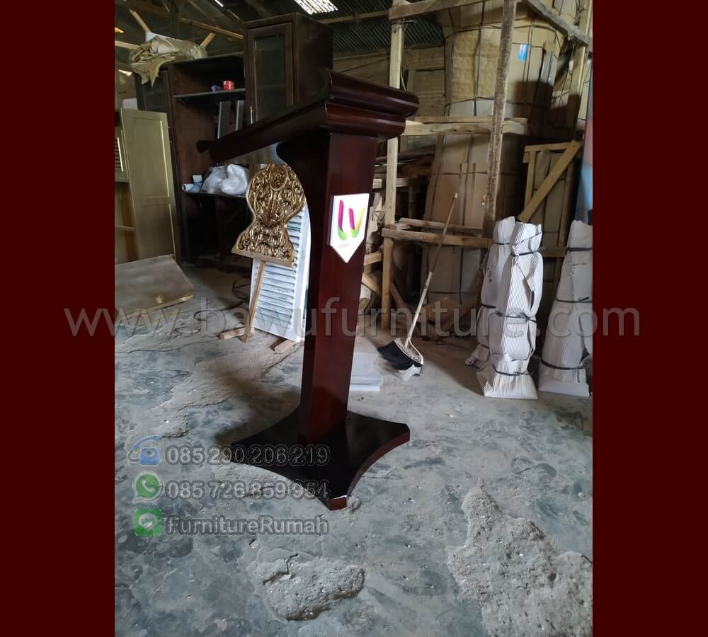 Jual Podium Modern Jati Terbaru