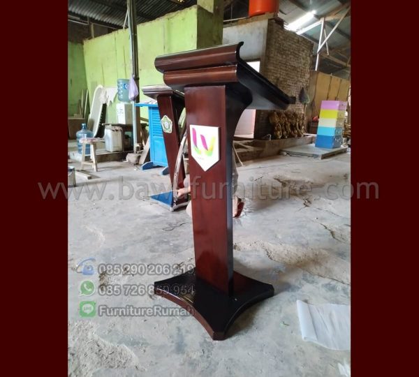 Harga Podium Modern Jati Terbaru