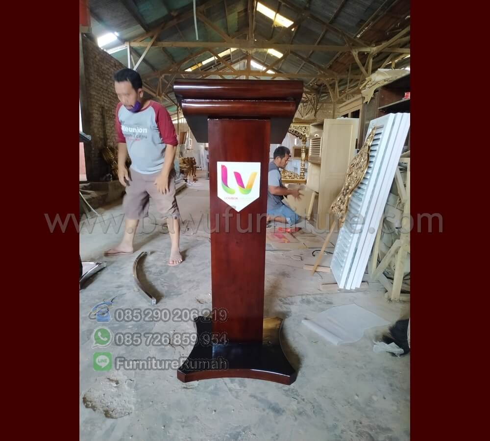 Podium Modern Jati Terbaru