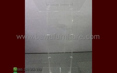 Podium Pidato Akrilik Baru Model Minimalis Jepara