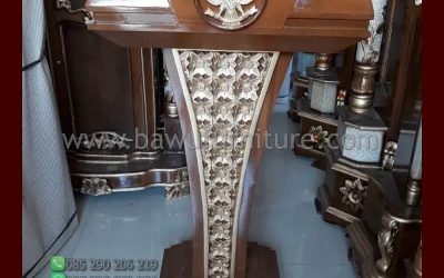 Podium Pidato Kayu Jati Model Minimalis Jokowi