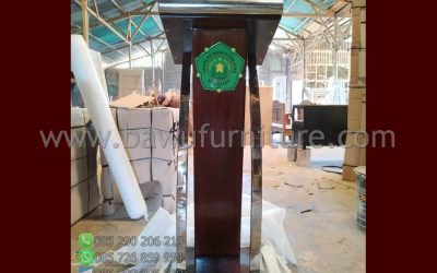 Podium Pidato SMA Khadijah Model Minimalis