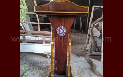 Podium Pidato Universitas Model Minimalis