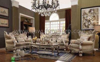 Sofa Mewah Klasik Model Ukir Jepara Terbaru