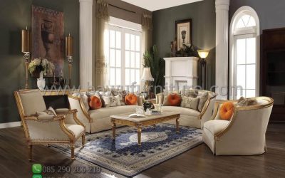 Sofa Mewah Murah Model Ukir Klasik Jepara Terbaru