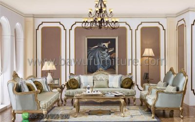 Sofa Tamu Klasik Mewah Karya Ukir Jepara