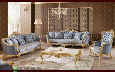 Sofa Tamu Ukir Mewah Model Italia Klasik Karya Jepara