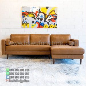 Sofa Sudut Retro Minimalis