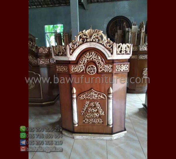 Mimbar Ceramah Masjid Banjar
