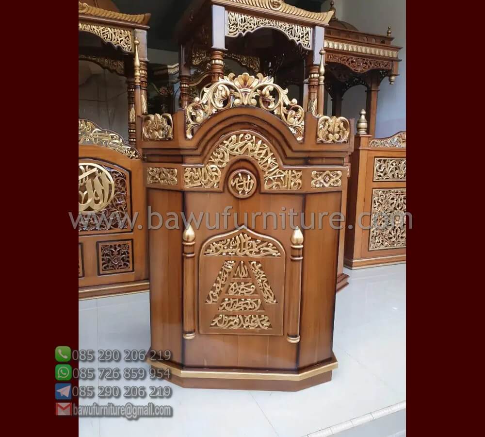 Mimbar Ceramah Masjid Banten
