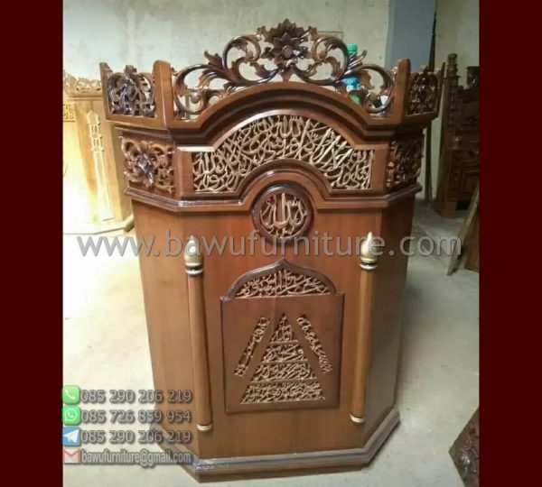 Mimbar Ceramah Masjid Tegal