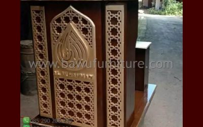 Mimbar Masjid Minimalis Cimahi Model Terbaru