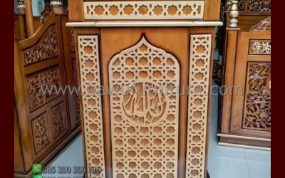 Mimbar Masjid Minimalis Jakarta Model Terbaru