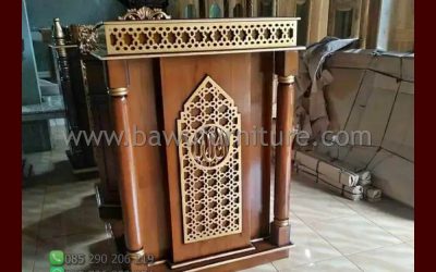 Mimbar Masjid Minimalis Kudus Model Terbaru