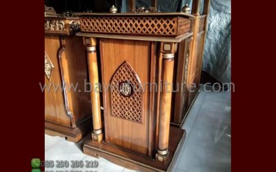 Mimbar Masjid Minimalis Rembang Model Terbaru