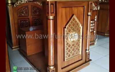 Mimbar Masjid Minimalis Semarang Model Terbaru