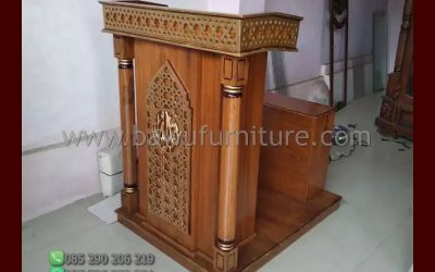 Mimbar Masjid Minimalis Tangerang Model Terbaru