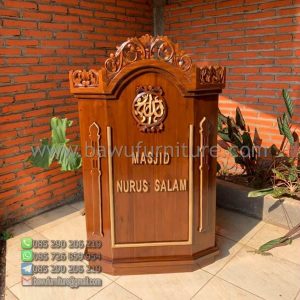 Mimbar Masjid Nurus Salam