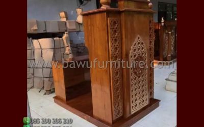 Mimbar Minimalis Terbaru Jati Karya Jepara